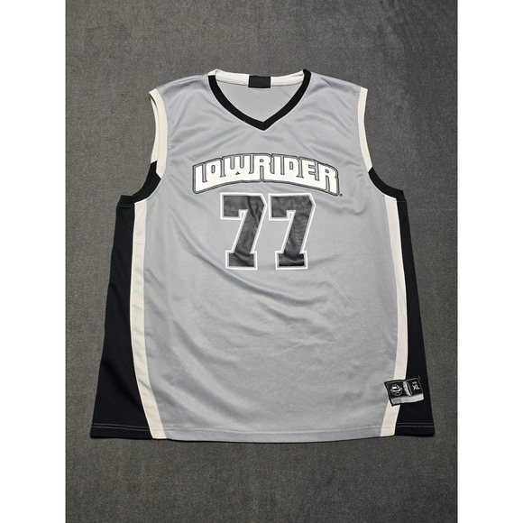 Low‎ Rider 77 Men Low Rider Vintage Embroidered Jersey Muscle Tank Size XL